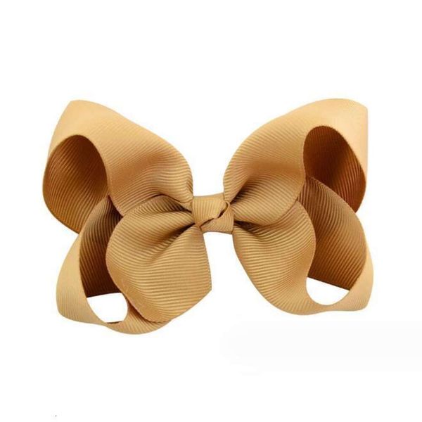 Offre spéciale 6 pouces bébé fille enfants cheveux arc boutique gros-grain ruban clip arc à cheveux grand nœud papillon Pinwheel épingles à cheveux accessoires de cheveux décoration