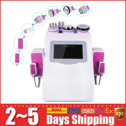 Model 40k ultrasone lichaam cavitatie 6 pads led laser afslanken machine vacuüm rf huidverzorging salon spa apparatuur