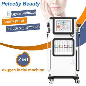 Hot Koop Alice Super Bubbles 7 in 1 Dermabrasie Machine Rimpel Remover Acne Behandeling Huidverzorging Fabriek Verkoop Salon schoonheid Machine