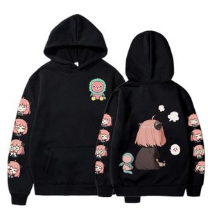 Hot Sale Anime Spy X Family Hoodies Kinderen Haruku Chimera -pullover Kawaii Anya Gedrukt Sweatshirt Casual Boys Girls kleding