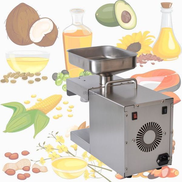 Offre spéciale presse à huile froide automatique Machine haut taux d'extraction extracteur d'huile d'arachide noix de coco presse à huile d'olive Machine