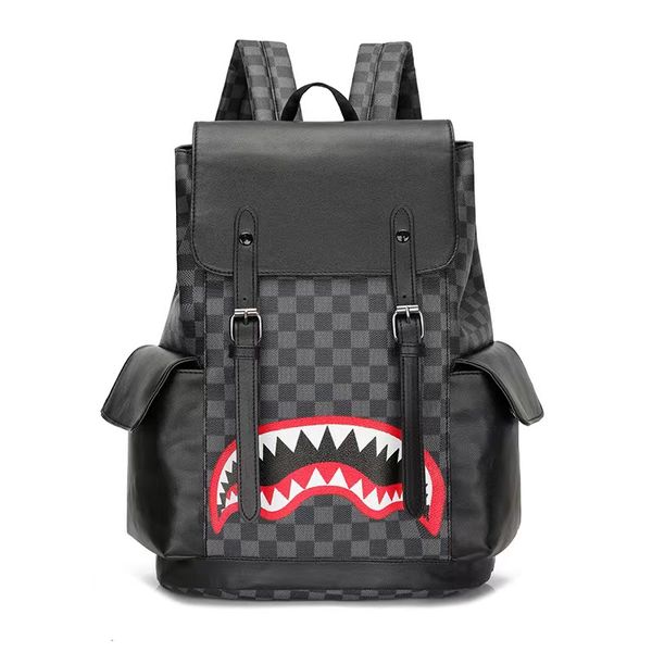 Mochila de gran oferta, mochilas de marca de moda para hombres, nueva tendencia de moda, versión coreana, mochila informal de gran capacidad, mochila para estudiantes 230723