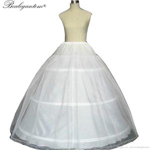 2022 robe de bal 3 cerceaux jupon de mariée blanc avec crinoline de mariage à bord en dentelle