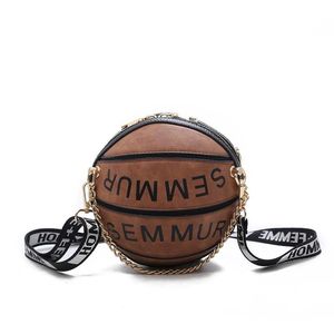 Basketbalvorm Crossbody Tassen voor Dames 2019 Tassen Meisjes Portemonnee en Handtassen Kettingen Tote voor Vrouwen