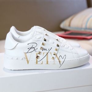 Vente chaude Chaussure Miroir Qualité Scarpe Original Blanc Baskets Baskets Femmes Hommes Formateurs Designer De Luxe Hommes Chaussures Célèbres Marques avec Boîte Dhgate Nouveau