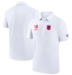 Hot koop goedkope RWC 2023 Australië Chili Rugby Poloshirt volwassen heren maat S--XXXL