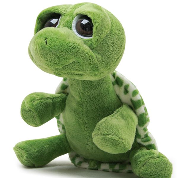 Regalos para niños de venta caliente Customed Custome Big Big Eyes Tortuga Padre Hiñón Tortugas de plástico Pequeñas Toyas de animales rellenos