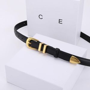 Taurillon Riem Designer Ceintures pour femmes Boucle d'aiguille 18mm Ceinture en cuir véritable Femme Ceinture à la mode Ceinture cintura femme mince pas avec boîte comme cadeau