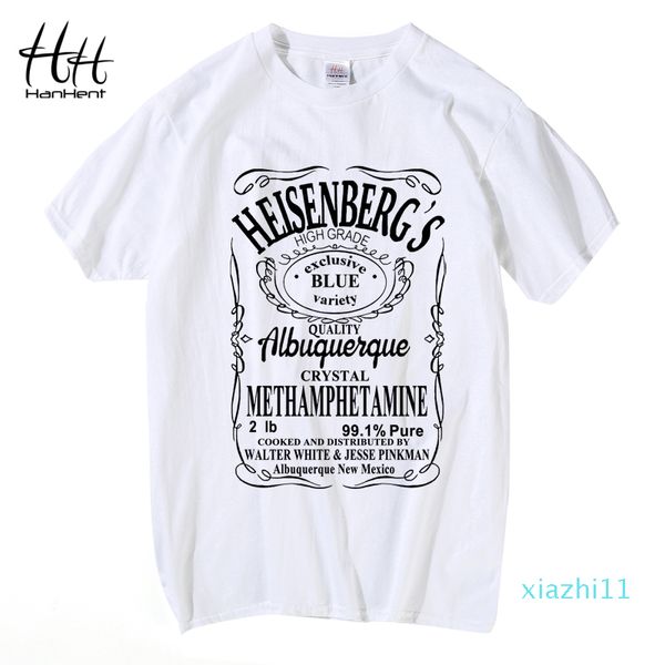 Vente chaude Cool Hanhent Hermanos T-Shirt Homme Breaking Bad T-shirt Hommes Walter Blanc Cuire Tops Heisenberg Hommes Tops T-shirts Mode D'été