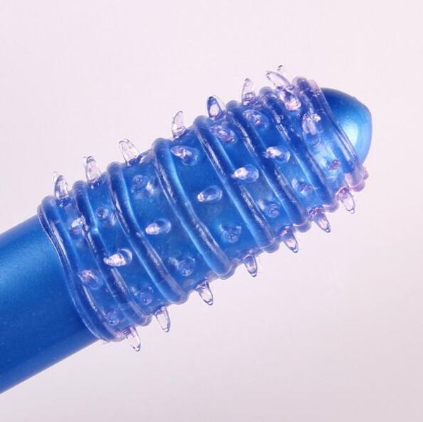 Venta caliente Crystal Pene Retraso de eyaculación Manga consoladores realistas Anillo para la erección del pene Ayuda sexual vaginal Producto para adultos juguetes sexuales