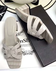 femme sandales cuir diapositives sapatos femininos zapatos mujer chaussure feminino sandale pierre texture