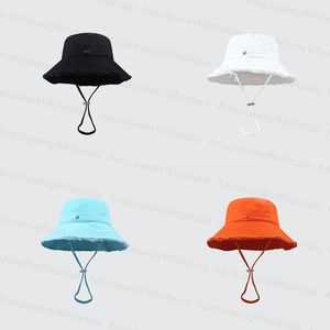 Hot Sale Designer mode accessorie emmer hoed le bob hoeden voor mannen dames casquette brede riem ontwerper hoed zon voorkomen buiten strand canvas emmer hoed
