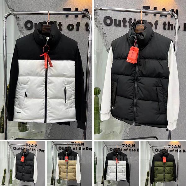 Offre spéciale gilet de créateur hommes et femmes sweat authentique luxe plume d'oie matériel manteau ample mode tendance manteau