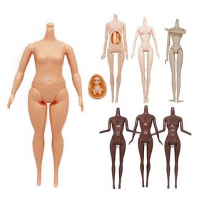 Hot Sale Doll Body For Barbie Accessories 11 14 20 Joints Can Change Head Foot Moveable Female 30cm 1/6 Girl Toys For Children