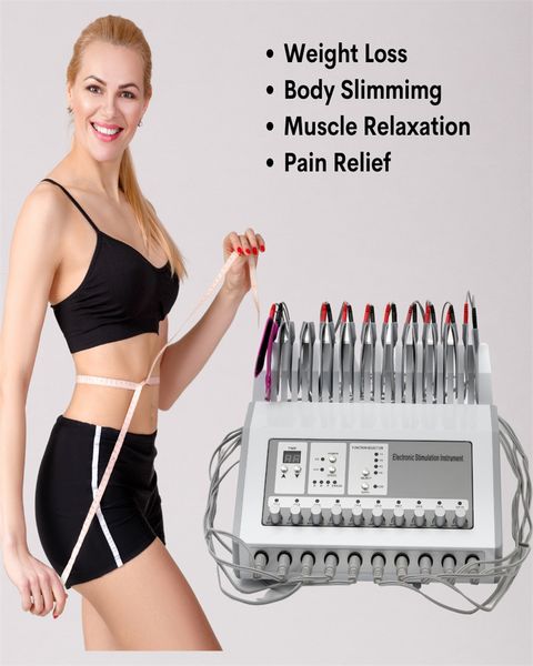 Gran oferta, máquina de ejercicios Ems, terapia de estimulación de microcorriente, Estimulador muscular Ems para bajar de peso