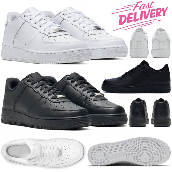 nike air force 1 af1 air forces one plataforma zapato airforce 1 hombres mujeres zapatos casuales hombres mujeres entrenadores deportes al aire libre zapatillas 36-45