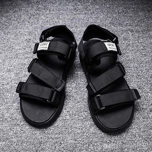 VENTE CHAUDE Designer de marque européenne Sandalsmen Sandales d'été noir blanc BLEU Anti-dérapant Séchage rapide Pantoufles d'extérieur Chaussure d'eau douce