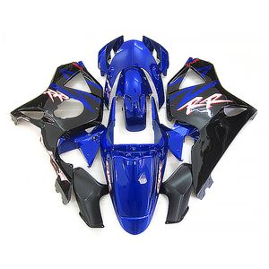 Venta caliente kit de carenado para Honda CBR900RR 2002 2003 carenados azul negro set CBR 954RR 02 23 FD35