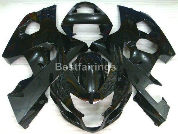 Gran oferta kit de carenado para SUZUKI GSXR600 GSXR750 2004 2005 negro GSXR 600 750 K4 K5 carenados TY67