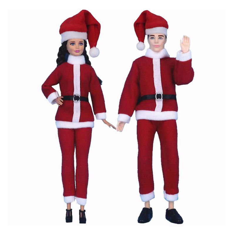 Offre spéciale mode amoureux vêtements enfants jouets Miniature poupée accessoires robe choses pour Barbie Ken bricolage semblant jouer jeu présent