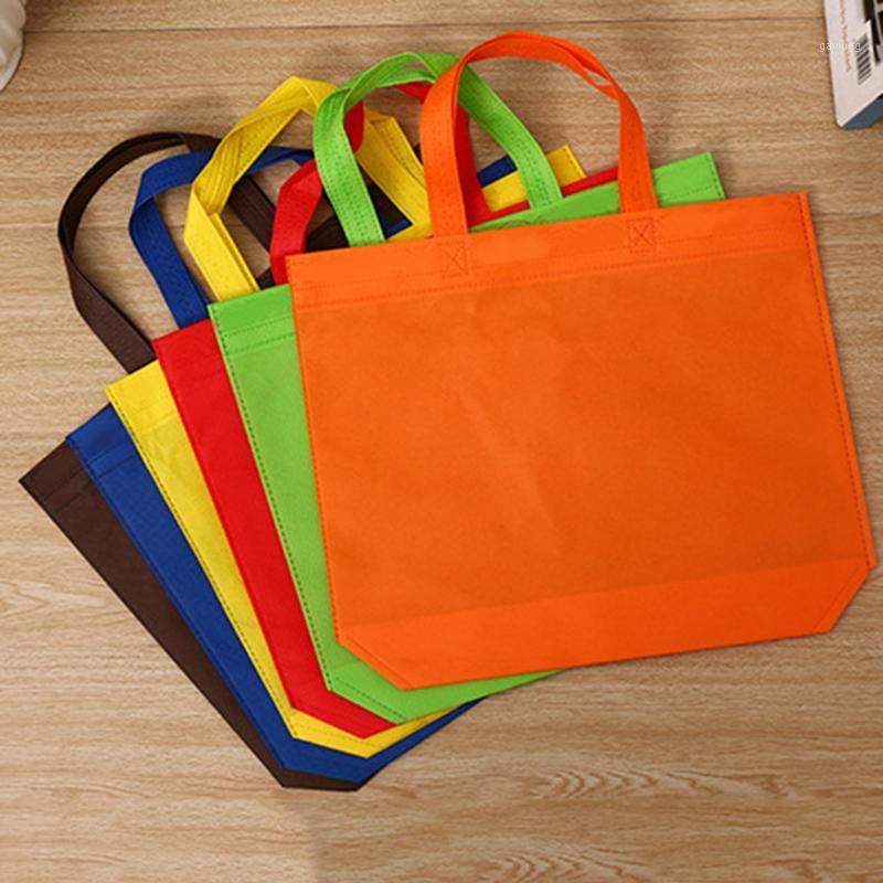 Hot Sale Foldable Large Canvas Shopping Bag Reusable Eco Tote Bag Unisex Fabric Non-Woven Shoulder Bags Grocery Cloth Tote Bags1