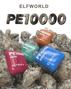 Hete verkoop fruitaroma's ELFWORLD PE 10000 PUFFS elektronische wegwerpvape Pi9000