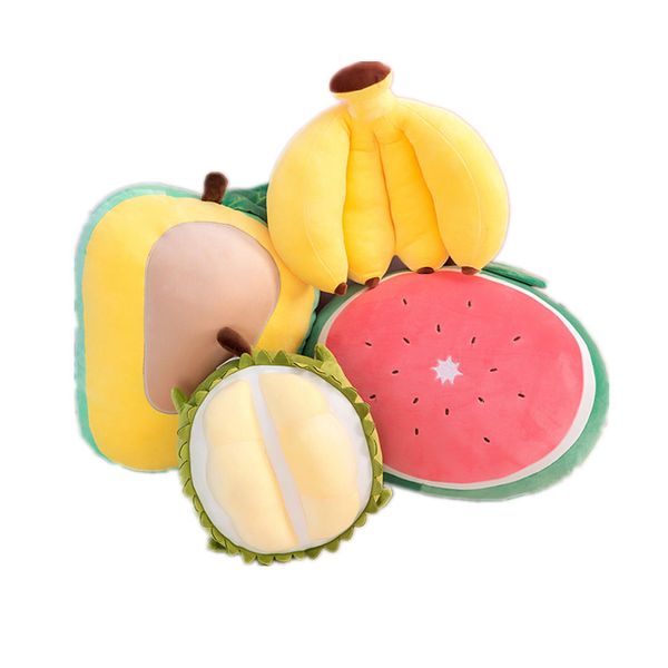 Venta caliente fruta juguetes peluches almohada de peluche suave juguetes para cachorros de cachorros fabricante al por mayor de porcelana para niños acompañamiento de la hora de dormir