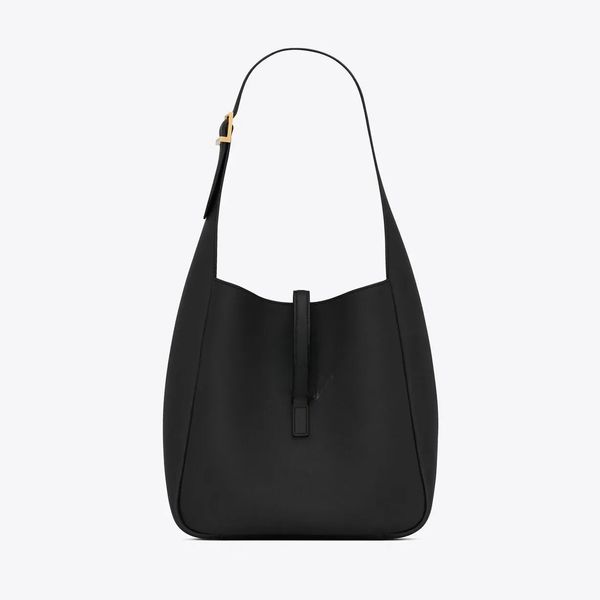 Venta caliente Bolso Hobo abierto Bolso errante Bolso para las axilas Material de cuero Hardware dorado Accesorios de decoración Bolso simple y lindo para mujer