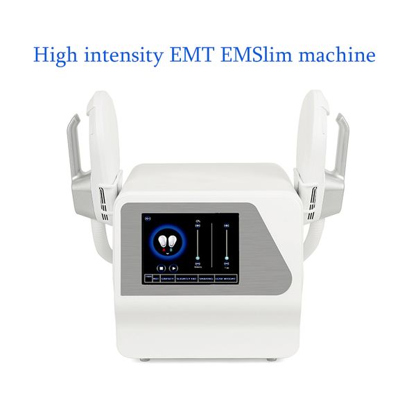 Haute fréquence HIEMT RF corps amincissant la Machine de musculation électromagnétique graisse brûlant l'équipement de beauté emslim