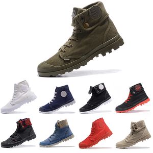 Vente chaude - Haute qualité Original palladium Marque bottes Femmes Hommes Designer Sports Rouge Blanc Hiver Baskets Casual Baskets Hommes Wome