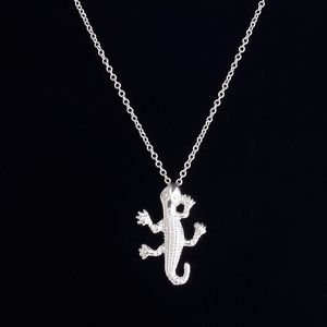 Offre spéciale hippie chic gecko pendentif goutte collier bohème mode femmes Neclaces 2016 ms collier mince