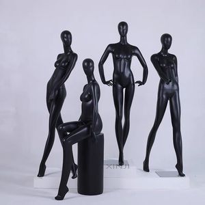 Hete verkoop!! Hete verkoop!! Full Body Zwarte Mannequin Mooi Vrouwelijk Model Fabriek Directe Verkoop