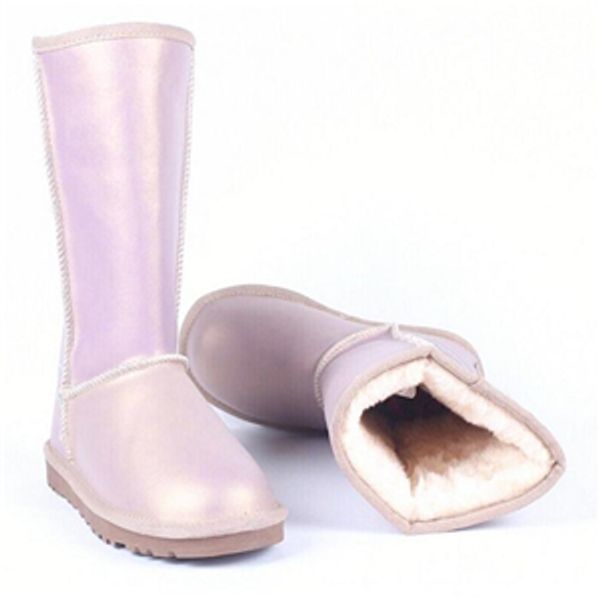 Vente chaude-ventes chaudes chaussures de créateurs femmes australiennes bottes de neige en cuir imperméable hiver chaud bottes longues en plein air