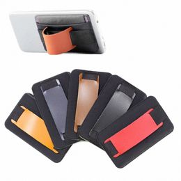 Hot Sale Id Carte Holder CellPhe Pocket Pocket Universal High Quality LyCra Adhesive Sticker Fi PHE Back Cover Sticker L6RO #
