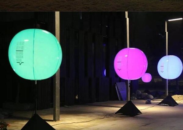 Globo inflable con trípode y soporte, gran oferta, con iluminación led para publicidad de eventos