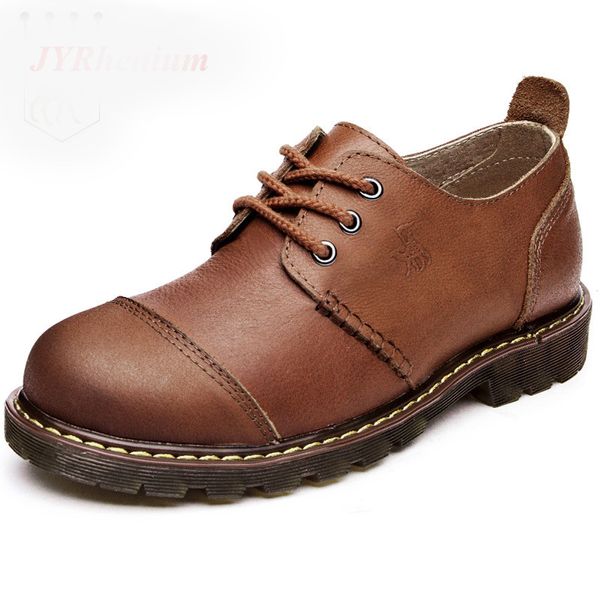 Venta caliente-JYRhenium Marca Diseño Hombres Traje de vestir Zapatos Hombres Calzado de negocios formal Zapatos Oxford de cuero con punta redonda para trabajo de oficina 38-44