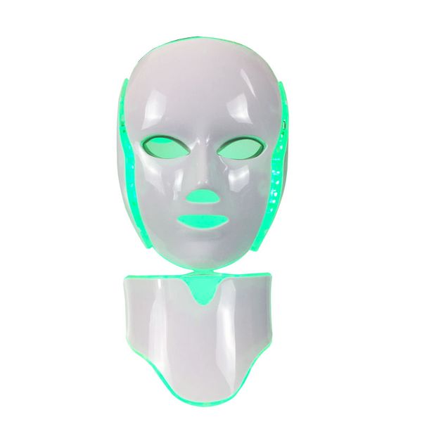 Thérapie par la lumière LED rajeunissement de la peau masque de cou LED 7 couleurs soins de la peau pour un usage domestique livraison gratuite