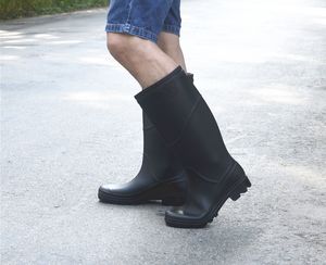 Hot Koop-Deksel Slijtvaste Laarzen Hoge bestanden Frosted Prevention Water Antislip Werkschoenen
