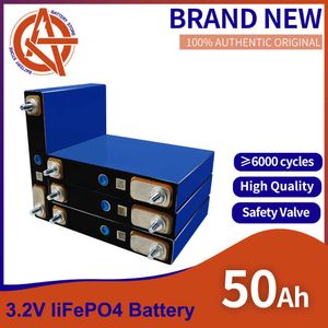 Offre spéciale Lifepo4 batterie 50Ah 3.2V batterie Rechargeable à Cycle profond système d'énergie solaire pour 12V 24V 48V RV voiturette de Golf