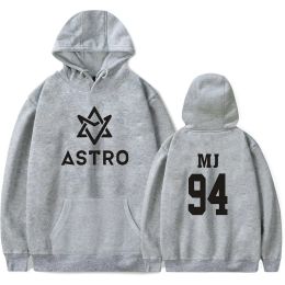 Hot Sale Men Hoodie Kpop Astro Star Group Sweat à capuche imprimé Moletom Harajuku Sweat-shirt Casual Pullor Sweatwear Streetwear Veste
