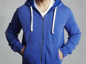 Hot Koop Mannen Polo Solid Hoodies Kleine pony HipHop Hooded Sweatshirts Vest Jogging Hoodie Heren Hoody Track Jassen Fitness Jassen S-XXL