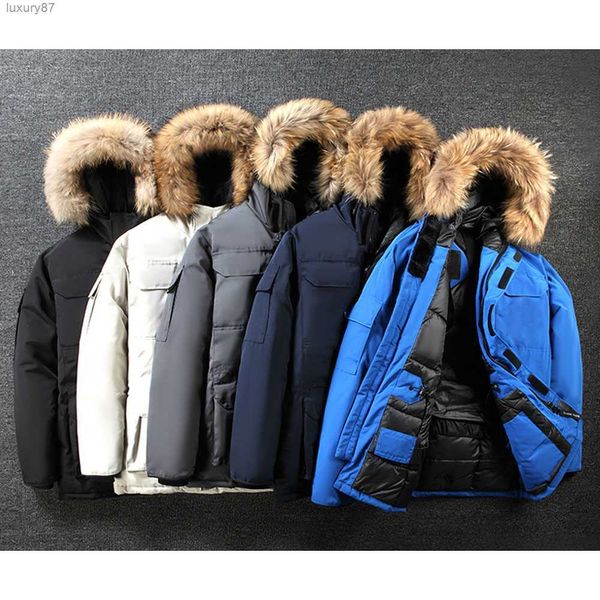 Venta caliente Chaquetas para hombre Parkas de invierno Diseñador de invierno Algodón para mujer Cazadoras al aire libre hinchadas Parejas Abrigos cálidos engrosados Personalizado canadiense