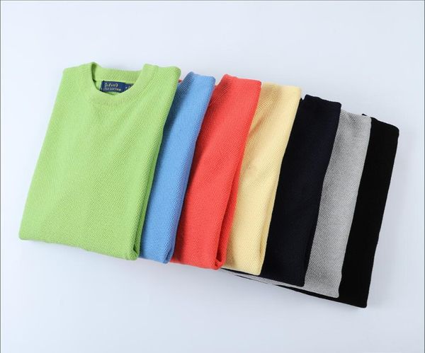 Venta caliente para hombres Polos de cuello redondo Bordado Sweater Cajante suelto Mujeres de jueves de otoño/invierno Cuello redondo bordado Vintage suave y cálido sudaderas