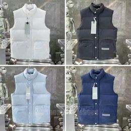 Offre spéciale hommes gilet homme femmes hiver bas gilets chauffé bodywarm homme veste pull extérieur chaud plume tenue vêtement d'extérieur parka-2