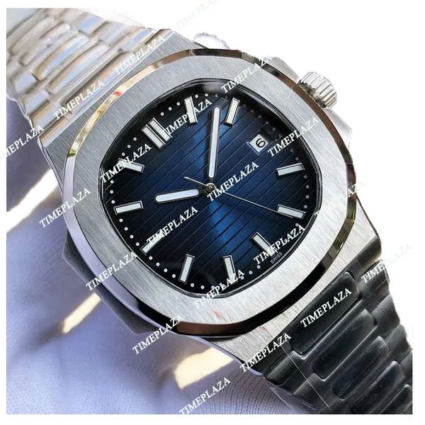 Hot Sale Mens Watches 40mm Nautilus Automatic Watch en acier inoxydable Asie 2813 Mouvement Luxury Watch Men Watch Wristwatch Montres