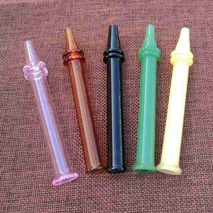 Venta caliente Mini Nector Collector Pen Style Dab Paja Tubo recto Pyrex Glass Oil Burner Pipes Hand Pipe Fumar Accesorios Herramientas