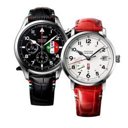 Venta caliente Montre Luxe Original Seikx Presage Porco Rosso Srq033 Reloj con movimiento Relojes de lujo de diseñador de alta calidad para hombres Dhgate Nuevo