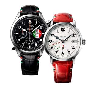 Hot Sale Montre Luxe Originele Seikx Presage Porco Rosso Srq033 Beweging Horloge Hoge Kwaliteit Designer Luxe Horloges voor Mannen Dhgate Nieuw