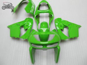 Kits de carenado chinos personalizados gratis para Kawasaki Ninja 98 99 ZX-9R juego de carenados de carrera de motocicleta verde ZX9R 1998 1999 ZX 9R