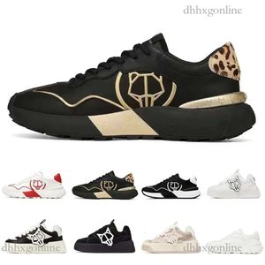 Hot koop Naked Wolfe Designer Heren Casual Schoenen Wit Zwart Goud Rood Luxe Heren Dames Mode Platform Trainers Sport Sneakers